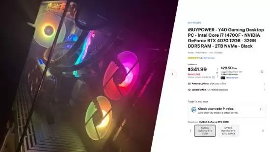捡漏大王！网友2630元低价抢到RTX 4070主机：畅玩高画质3A