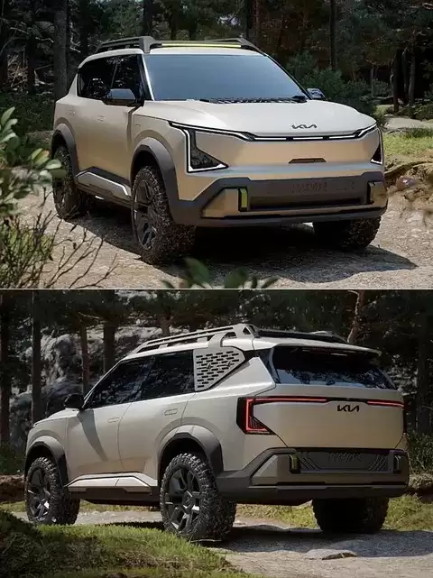 起亚EV5 Weekender概念车亮相广州车展，剑指全球越野新能源市场