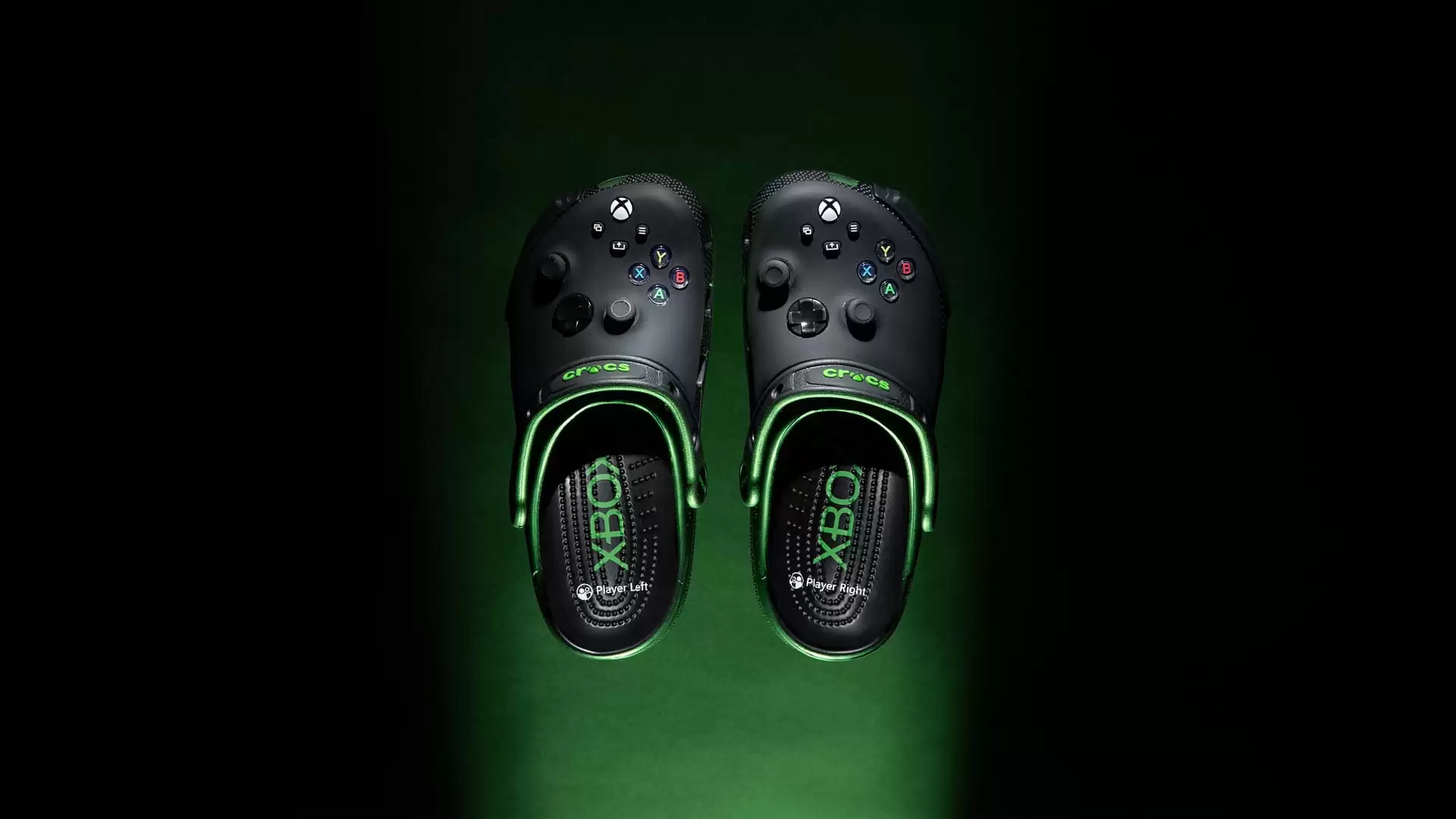 微软携手Crocs卡骆驰推出Xbox主题洞洞鞋，配备专属游戏徽章饰品
