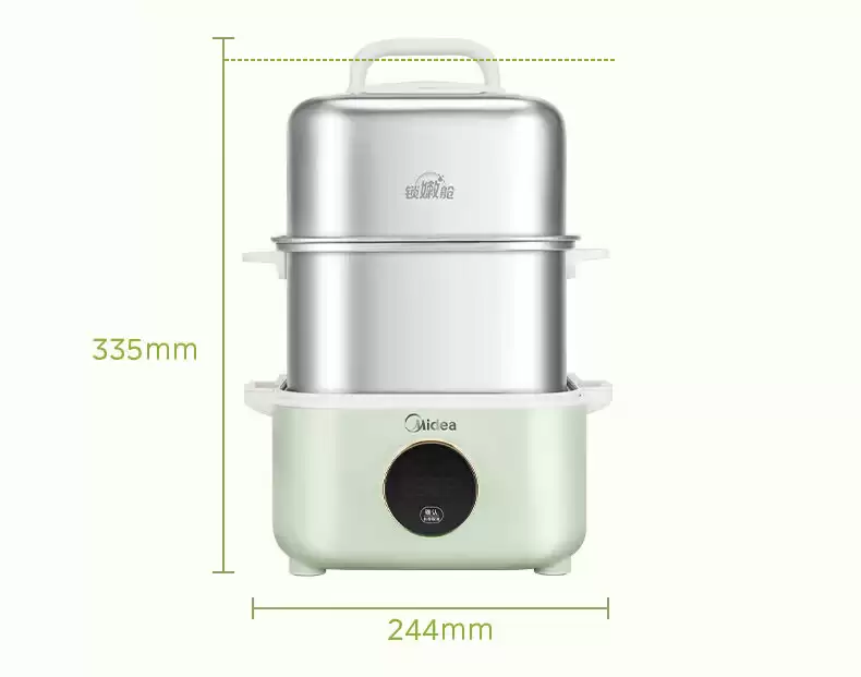 199 → 80.8 元：美的锁嫩舱 2.0 智能 mini 电蒸锅京东 4 折新低