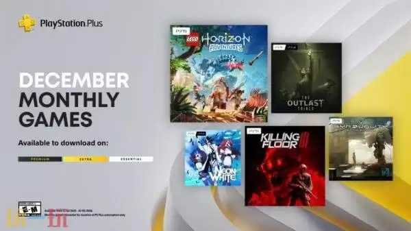 索尼互动娱乐公布了PS+12月游戏阵容公布!