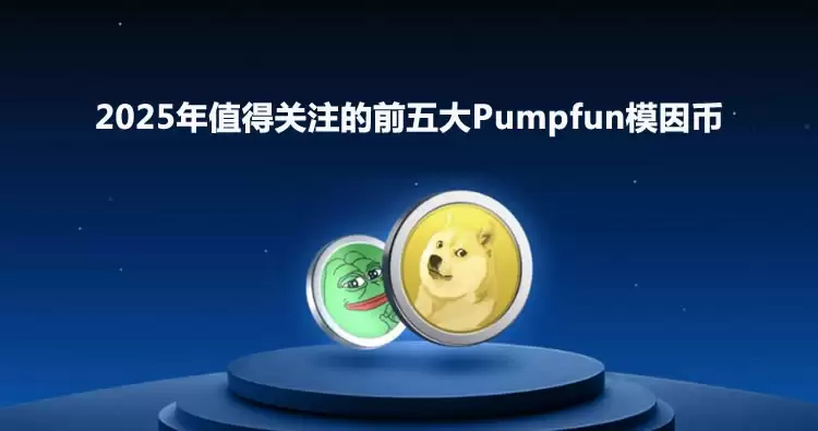 2025年值得关注的前五大Pumpfun模因币