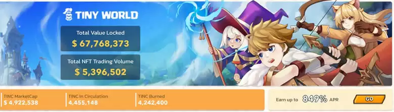 TINC币是什么?Tiny World玩法介绍及当前适合入场的方式