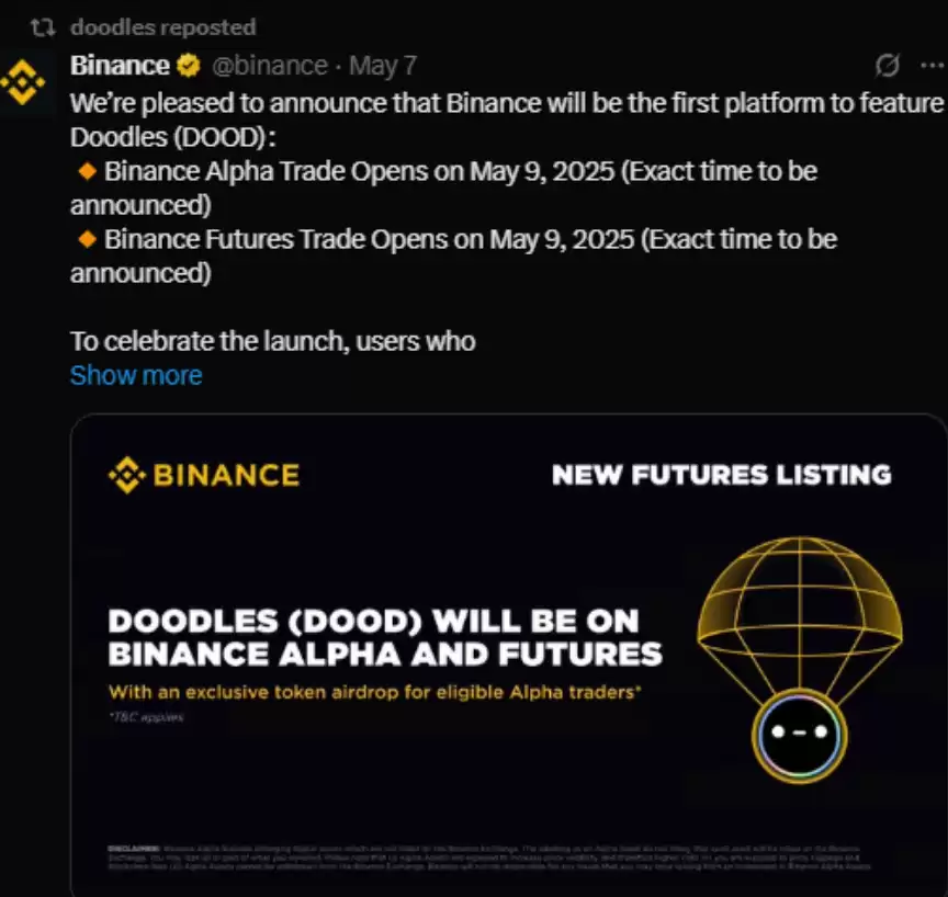 Doodle 价格预测：$DOOD 上市价格是多少？