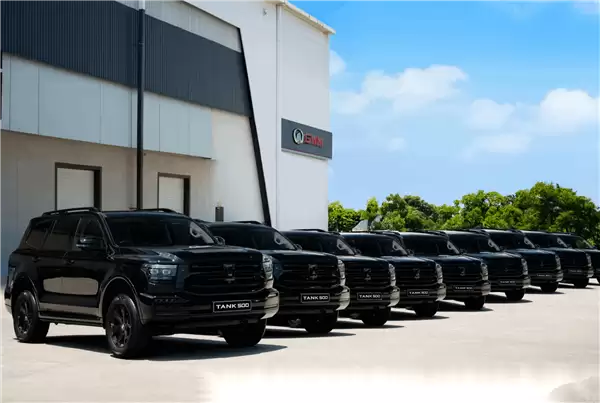 全黑涂装 贵气十足！长城坦克500成为G20峰会官方指定用车