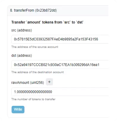 Etherscan 转出
