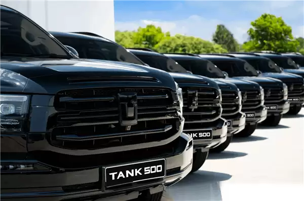 全黑涂装 贵气十足！长城坦克500成为G20峰会官方指定用车