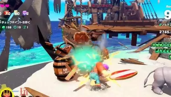 《咚奇刚:香蕉全开》DLC「DK岛&绿宝石淘金」预告发布