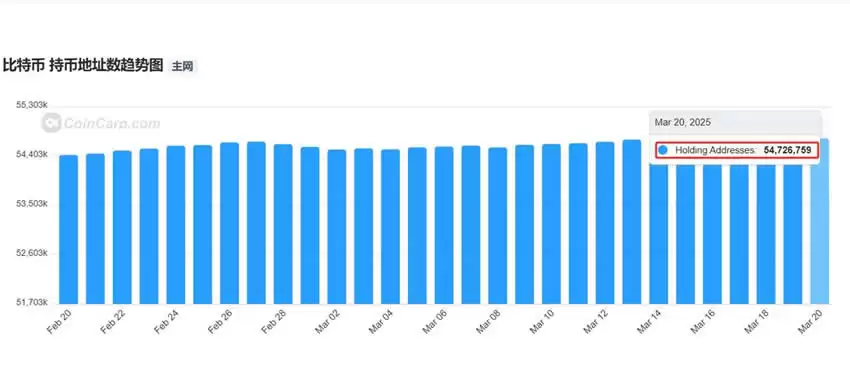 2025年比特币持币地址数量是多少？比特币持币地址数量怎么算？