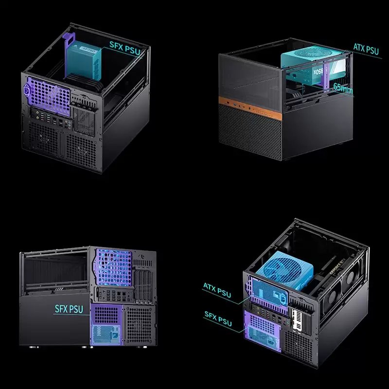 乔思伯 N6 九盘位 M-ATX NAS 机箱上市，699 元