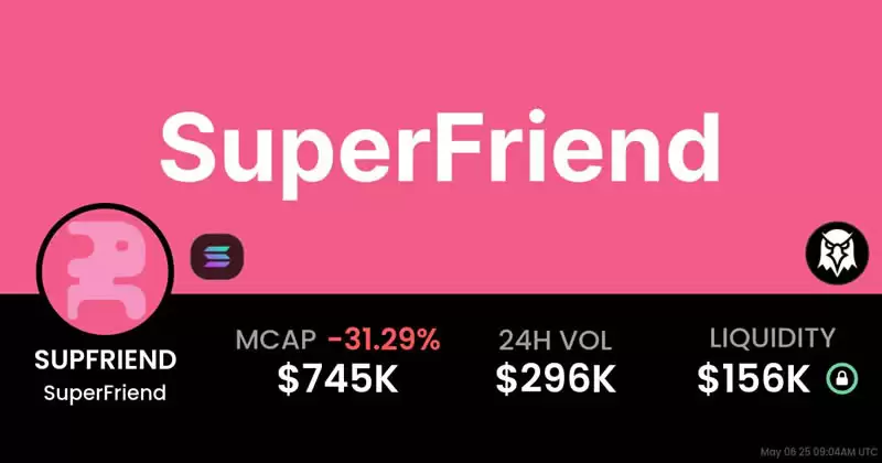 什么是SuperFriend (SUPFRIEND)币？Solana上的AI迷因币指南