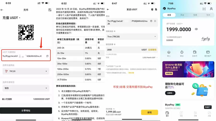 如何在BiyaPay使用CNY买卖USDT？BiyaPay新手使用教程