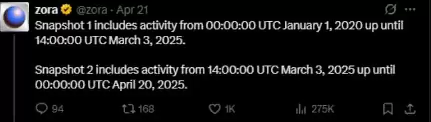 Zora 代币上市：ZORA 上市时的价格预期