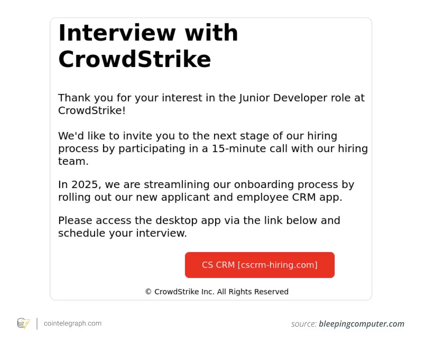 加密货币招聘骗局解密:如何避免加密工作诈骗？