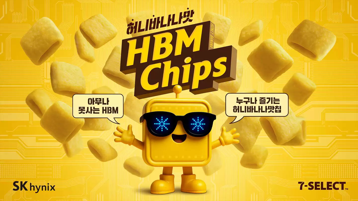 SK 海力士联手 7-Eleven 推出“HBM Chips”主题薯片零食