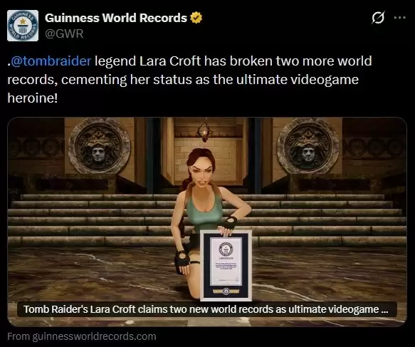 劳拉创吉尼斯记录