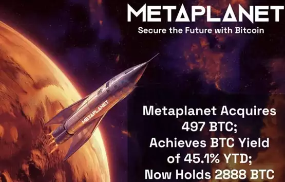 日版微策略Metaplanet再度收购497枚比特币!一年内股价上涨1740%