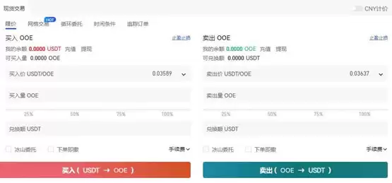 OOE币怎么买?OOE币买入交易教程