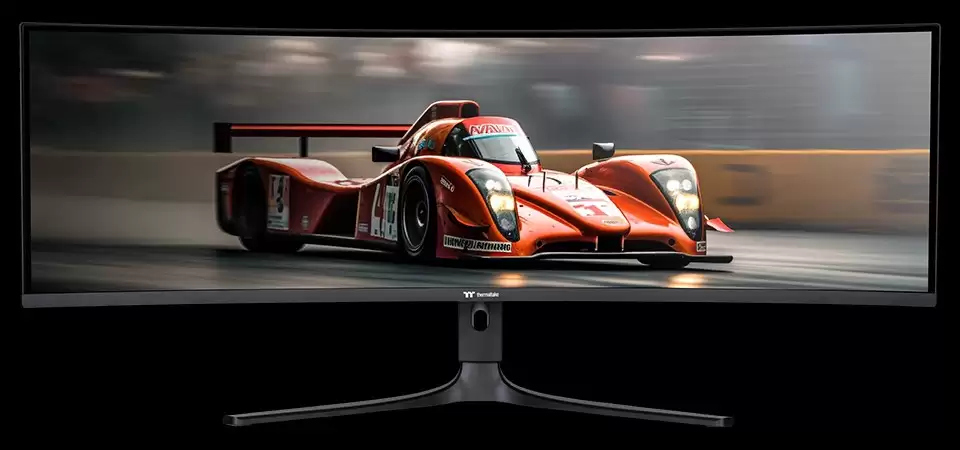 曜越推出 TPM-O49CDQ 显示器:49