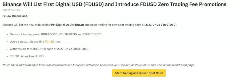 币安稳定币FDUSD是什么?FDUSD币安全吗?未来如何?