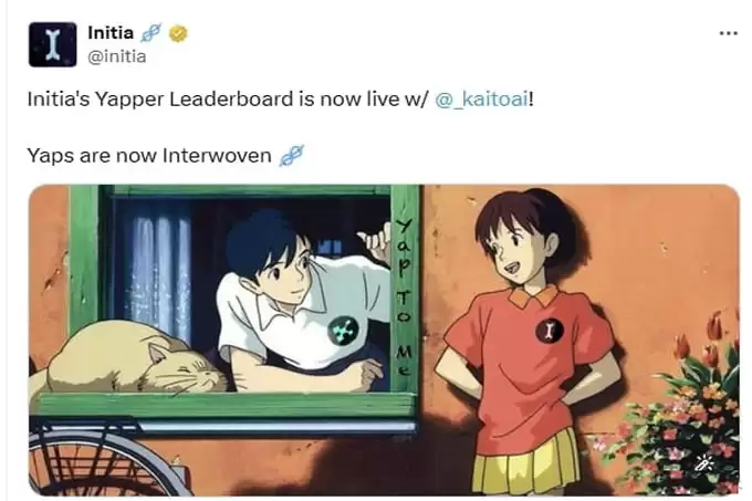 Initia与Kaito合作