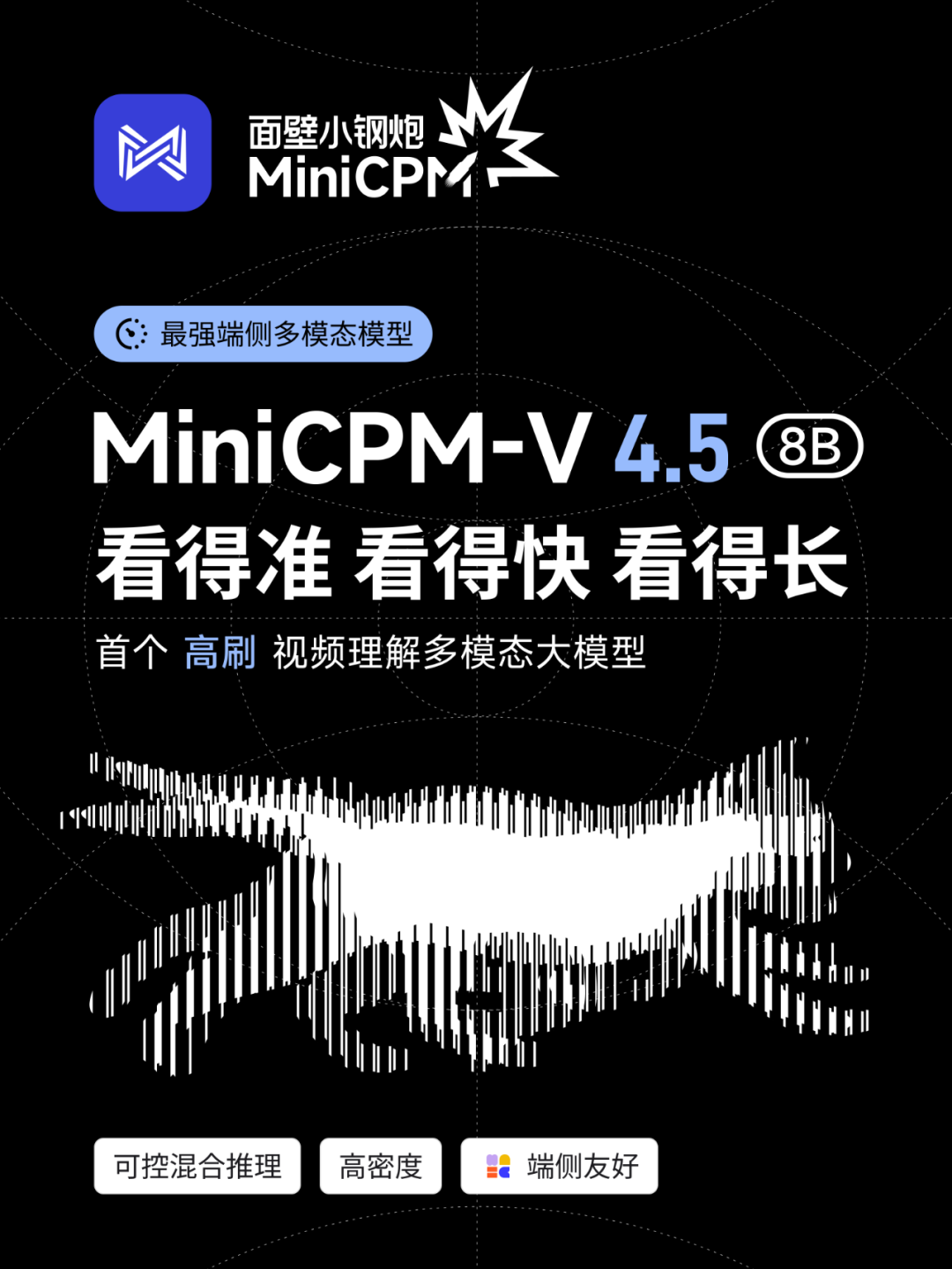 多模态新旗舰MiniCPM-V 4.5：8B 性能超越 72B，高刷视频理解又准又快