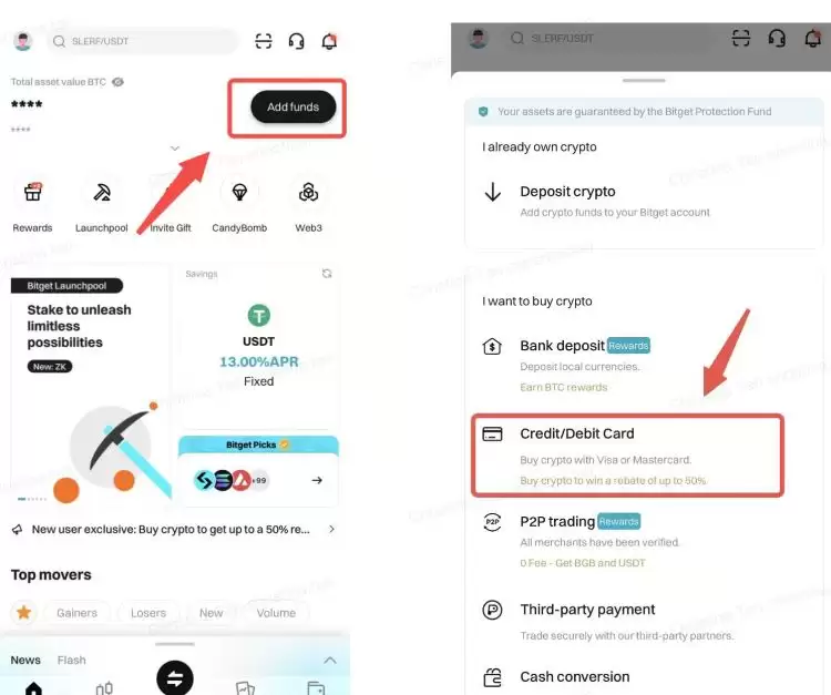 如何使用信用卡购买比特币?在Bitget用信用卡购买比特币的详细指南