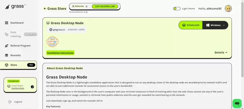 Grass币怎么挖?挖到的Grass币如何换钱?Grass币挖矿操作步骤教学