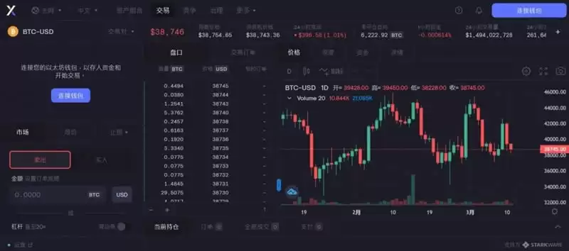 dYdX衍生品交易所操作教学、功能与平台币介绍
