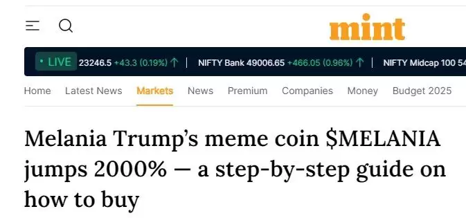 如何购买MELANIA币?在哪购买MELANIA币?