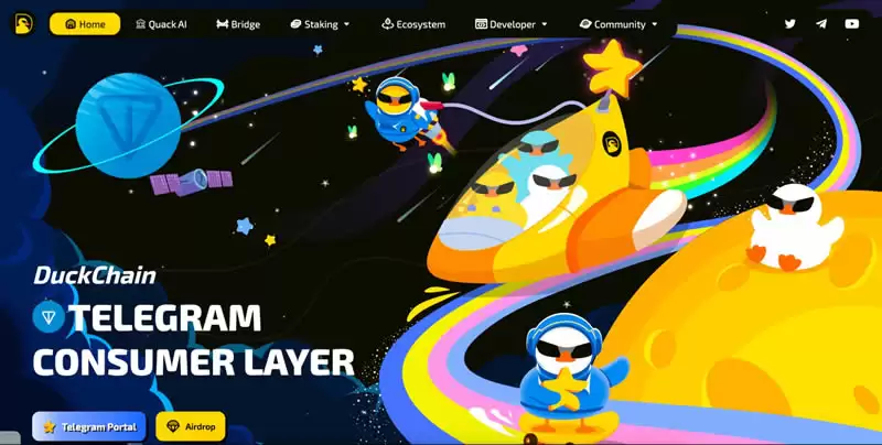 DuckChain(DUCK)币是什么?DUCK代币经济学及路线图详解
