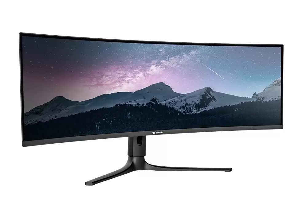 曜越推出 TPM-O49CDQ 显示器:49