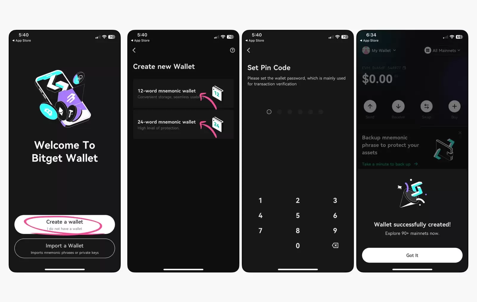 创建你的第一个wallet image 2