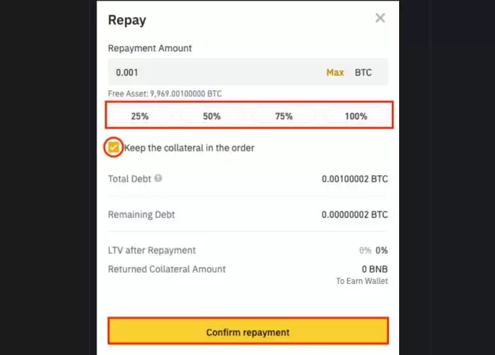 质押币还款步骤3