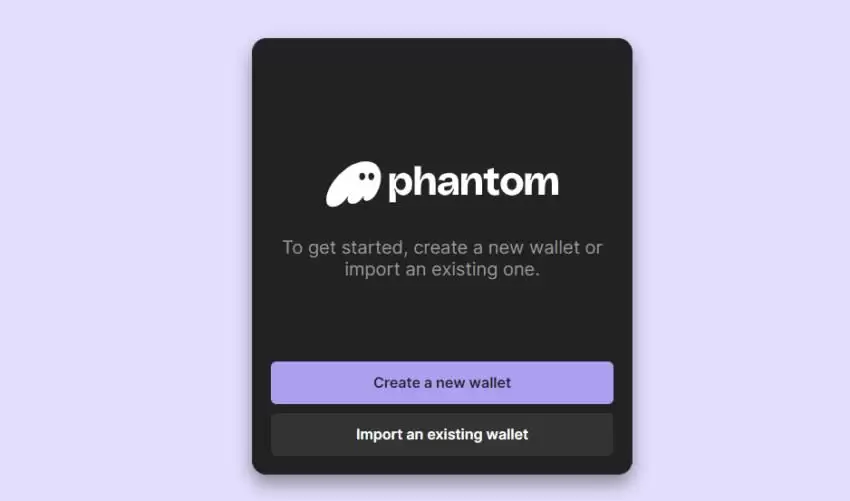 create a wallet