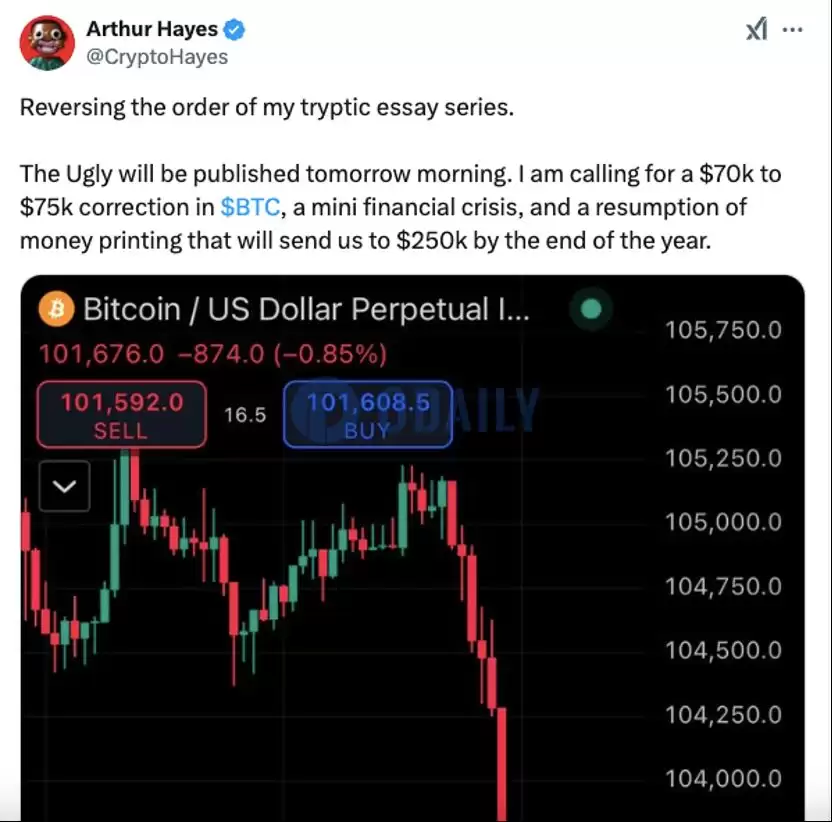 暴跌之后会发生什么?BTC会继续跌至7万美元吗?