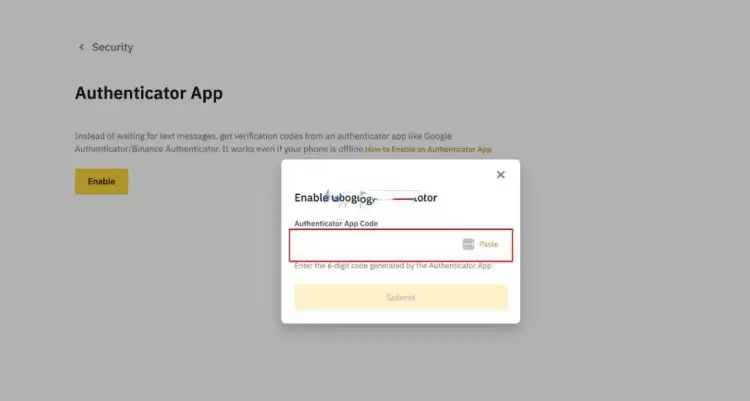 验证码提交界面