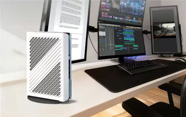 铭凡发布原子侠G1 Pro迷你机:锐龙9 8945HX 纯白机身仅3.8L