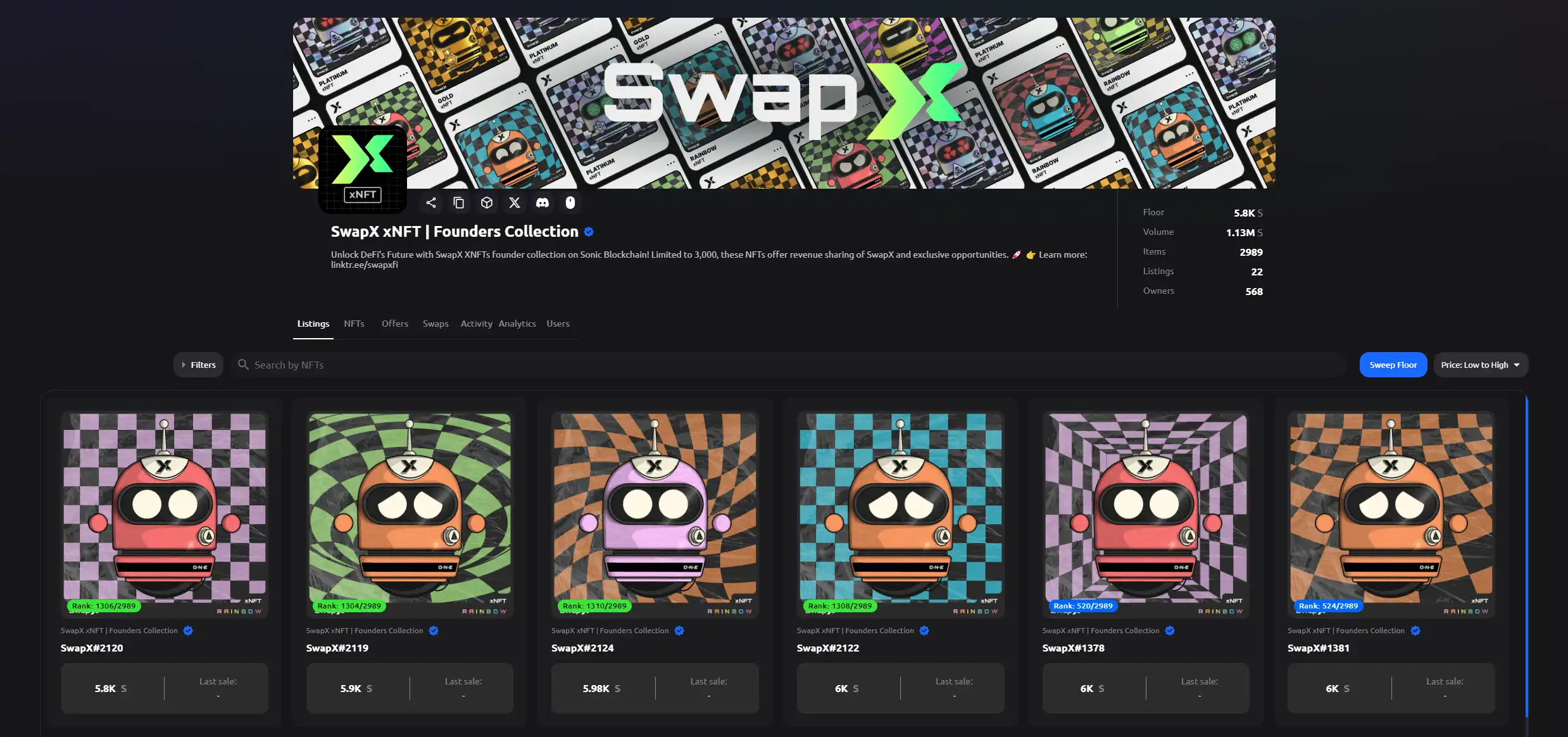 Sonic NFT是什么？20倍龙头已现,SonicNFT还有哪些参与机会？