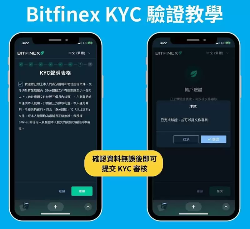 Bitfinex交易所新手申请注册+KYC身份认证全教程(2025最新)