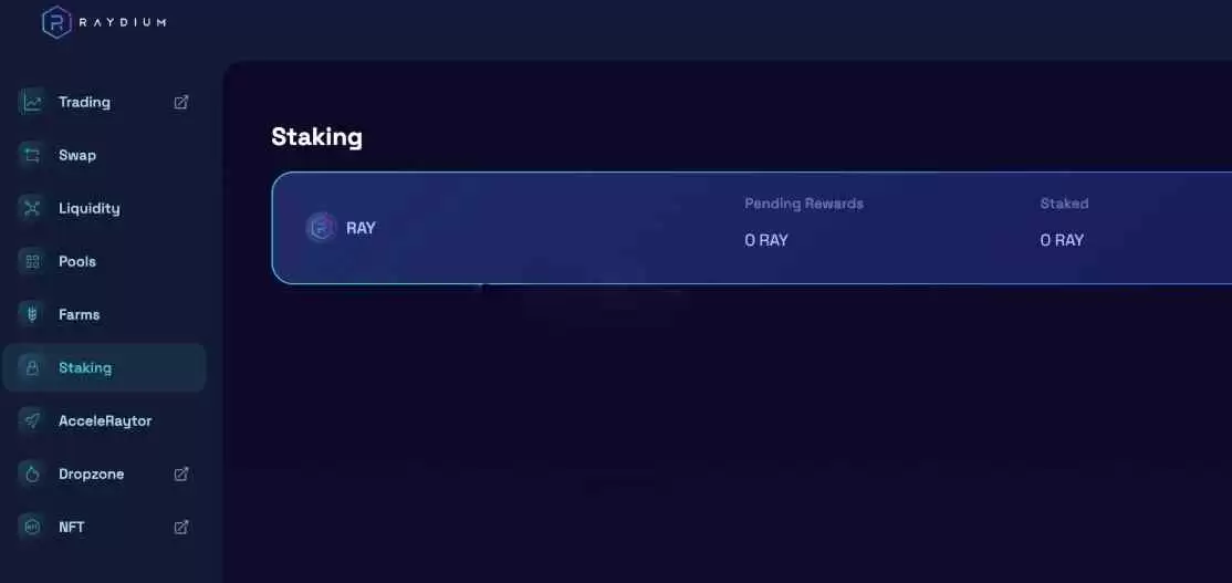 Raydium质押安全吗？Raydium怎么质押币？Raydium质押教程