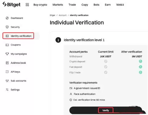 如何在Bitget进行身份认证?Bitget身份认证快速指南
