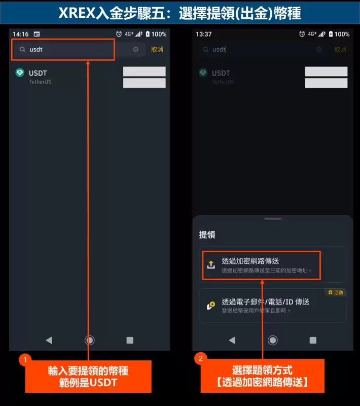 XREX入金步骤五