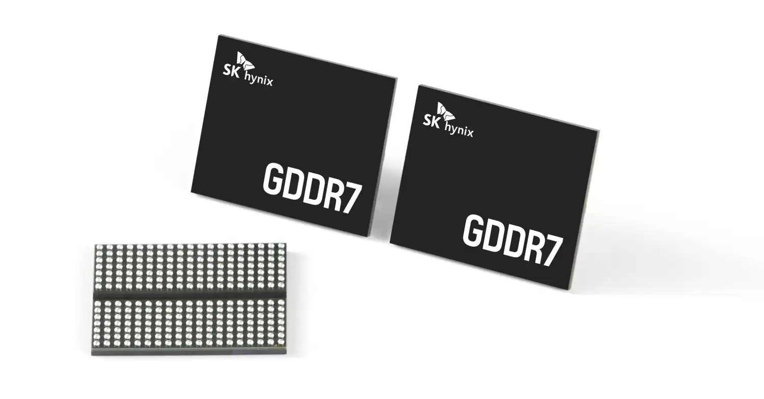 SK海力士将展示 GDDR7 显存：单引脚速率 48 Gb/s，超主流产品 70%