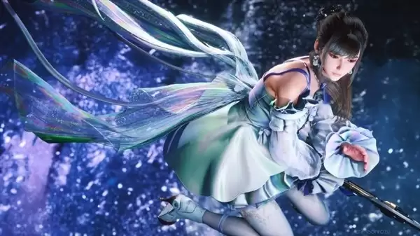 PA Create Studio发布限量伊芙红裙旗袍雕像