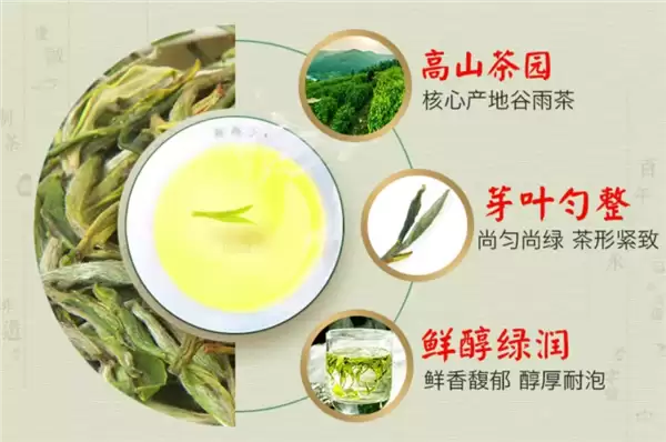 中华老字号：黄山毛峰100g官享9元尝鲜 日常29.9元