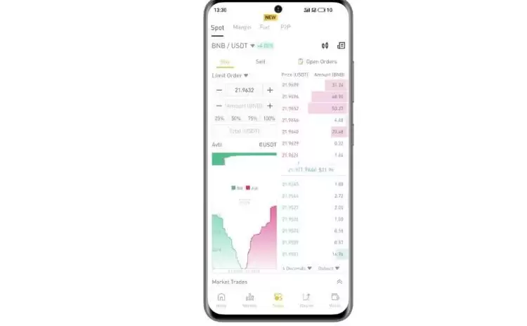 币安应用安装完成界面
