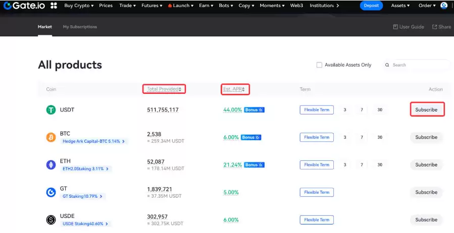 如何申购Gate.io余币宝？Gate.io余币宝申购指南(WEB/APP端)