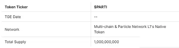一文速览Binance HODLer第13期空投项目 Particle Network (PARTI)