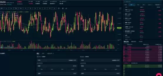 DUCK币交易界面